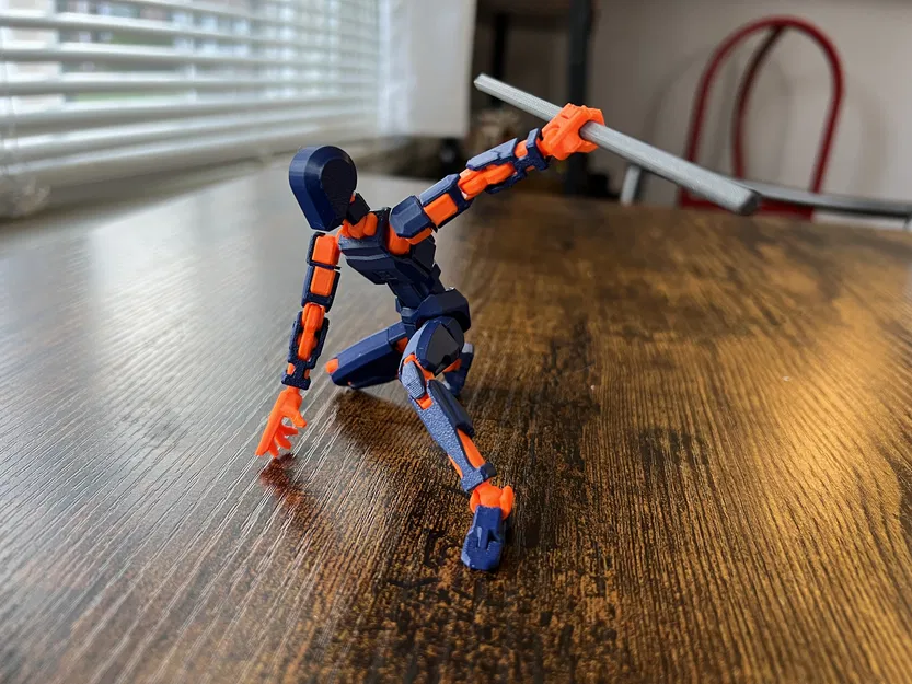 Mô hình nhân vật DUMMY 13 có khớp nối (Bản Beta) - Image 4