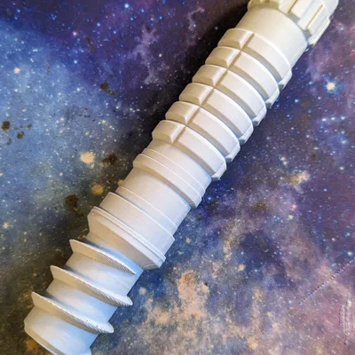 Tay cầm Lightsaber bằng ống bơi