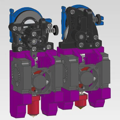Sentinel [Rook 2020 Toolhead] - Cụm đầu in Direct Drive