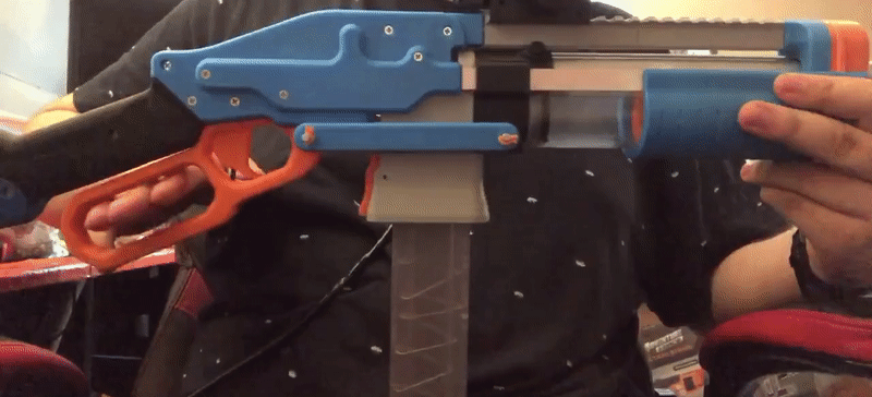 SLAB - Súng Blaster Cần Gạt Hành Động Của Silly (Nerf Tự Chế) - Image 14