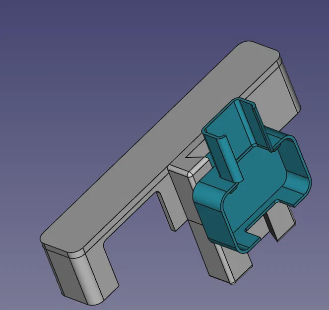 Bộ chuyển đổi thanh ray cho điện thoại Infiray P2 Pro và chân đế - Image 2