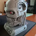 T800 Đầu Nội Rỗng Terminator Mịn In Được Có Đế (không phải ExoSkull) - Thumbnail 1