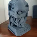 T800 Đầu Nội Rỗng Terminator Mịn In Được Có Đế (không phải ExoSkull) - Thumbnail 6