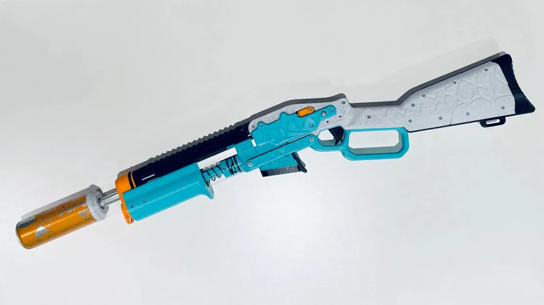SLAB - Súng Blaster Cần Gạt Hành Động Của Silly (Nerf Tự Chế) - Image 23