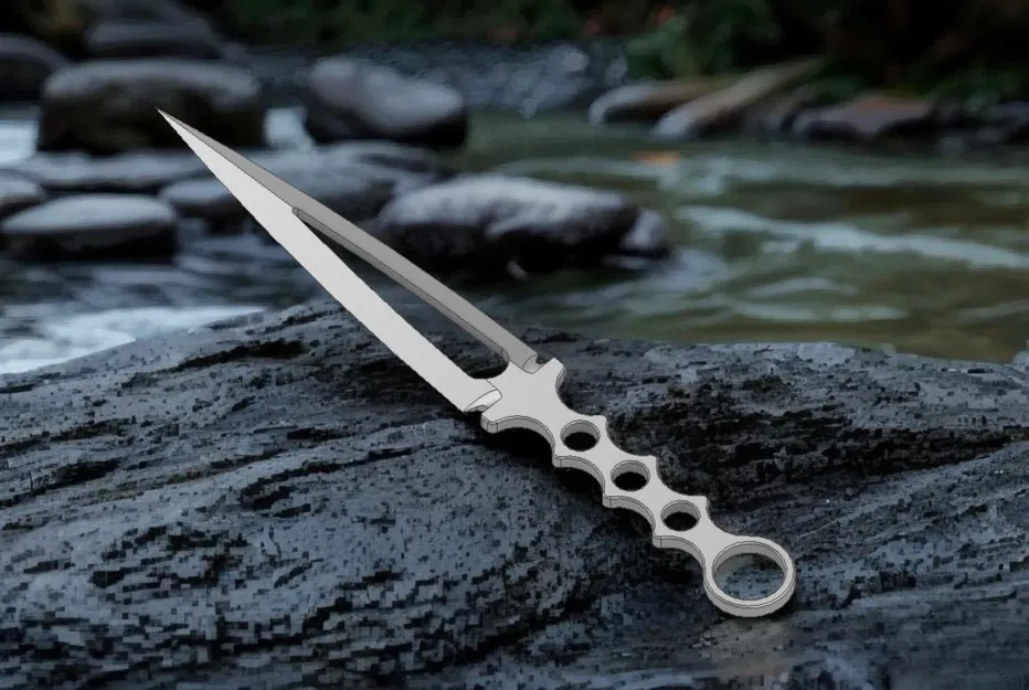 Dao găm Khung xương Tối giản - Image 1