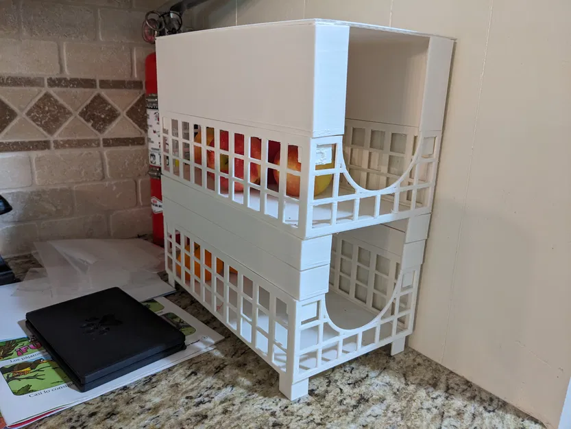 Rổ Trái Cây Nhà Bếp Có Thể Xếp Chồng V2 - Image 1