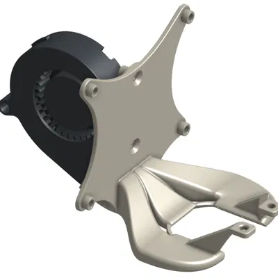 The Nautilus - Sovol SV06 Fan Duct 5015 Blower Fan V4