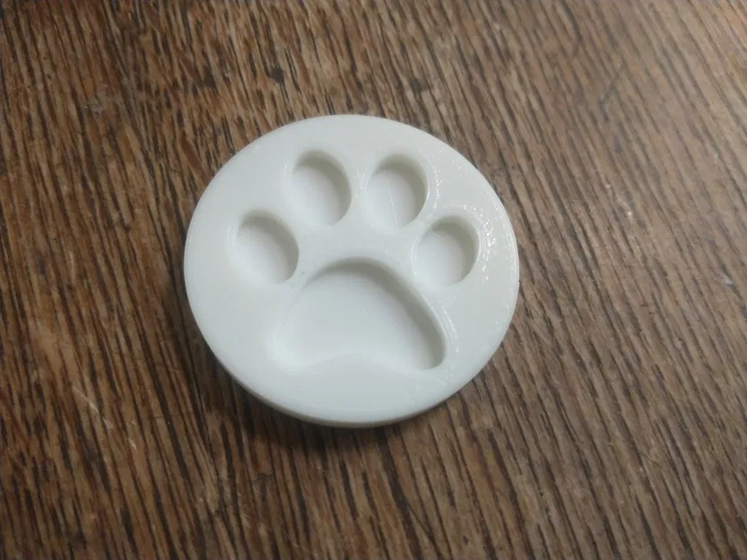 Đồng xu in dấu chân chó - Image 1