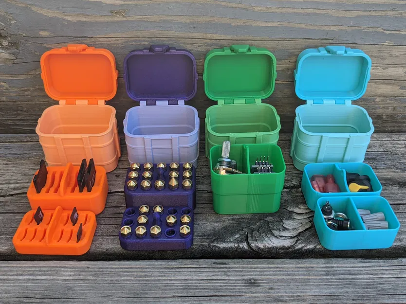 Hộp Đa Năng Có Các Bộ Phận Chèn - Image 3