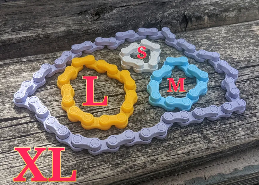 Đồ chơi Fidget Mắt xích (In liền) - Image 2