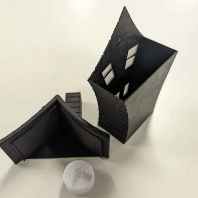 Ngôi nhà ma ám đèn trà