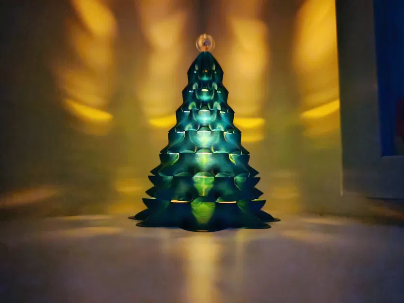 Cây Thông Noel Lấp Lánh, Tương Thích Nến Tealight - Image 1