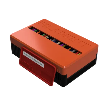 Mẫu sợi nhựa kèm hộp đựng