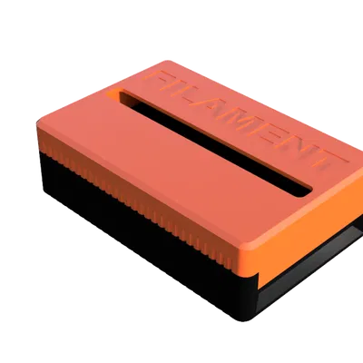 Mẫu sợi nhựa kèm hộp đựng