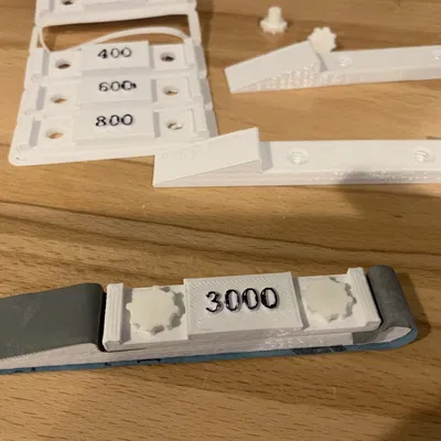 Thanh chà nhám tùy chỉnh với nhãn