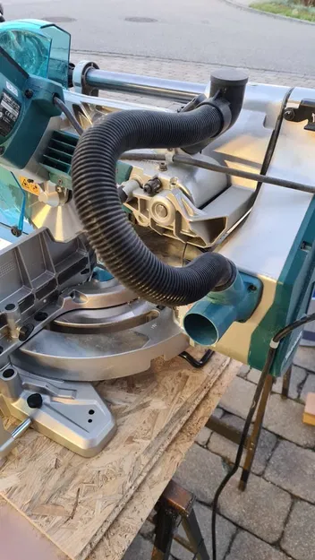 Bộ chuyển đổi chân không Makita LS1219 / LS1219L / LS1019 / LS1019L (bypass) - Image 1