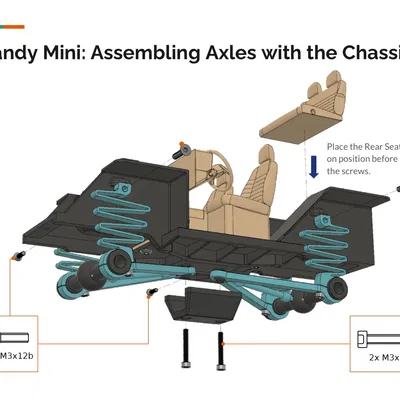 Landy Mini bởi 3D Sets - Mô hình xe Off-road Tỷ lệ 1/16