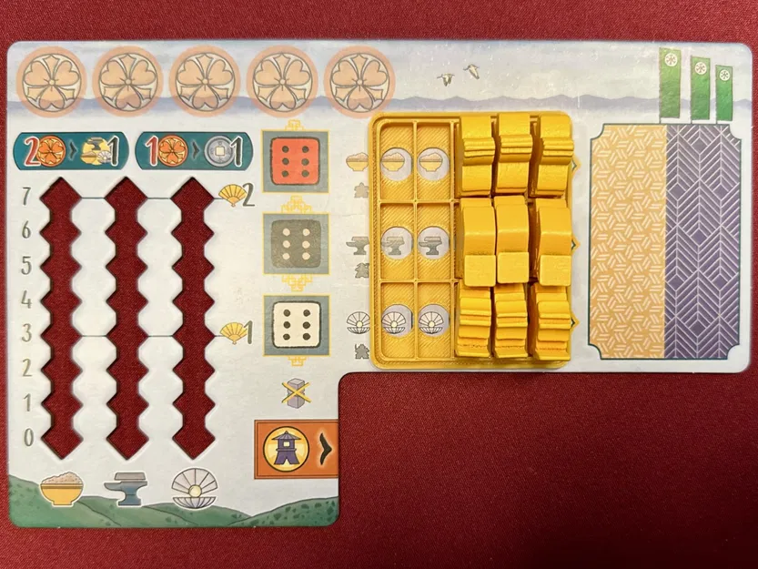 Hộp chèn The White Castle phiên bản 3 (hỗ trợ bọc bài, lưới meeple tích hợp) - Image 3