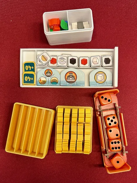 Hộp chèn The White Castle phiên bản 3 (hỗ trợ bọc bài, lưới meeple tích hợp) - Image 4