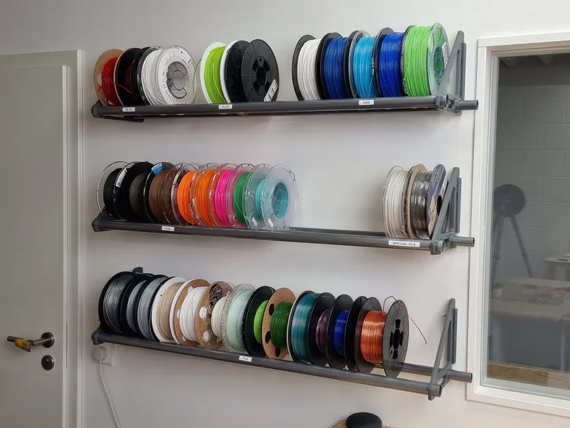 Giá đỡ RepRack cho thanh treo IKEA HUGAD 28mm - Image 1