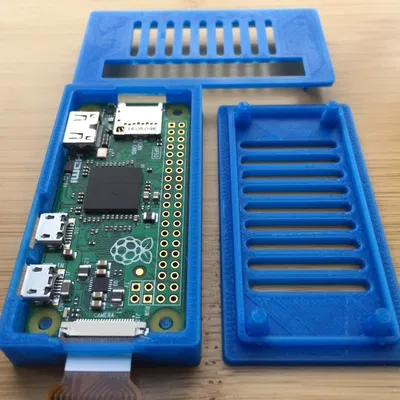 Vỏ Raspberry Pi Zero & Zero 2 - Khớp nối, Không vít, Có khe cắm camera