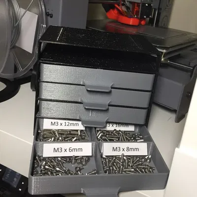 Ngăn Kéo Xếp Chồng Đựng Phụ Tùng