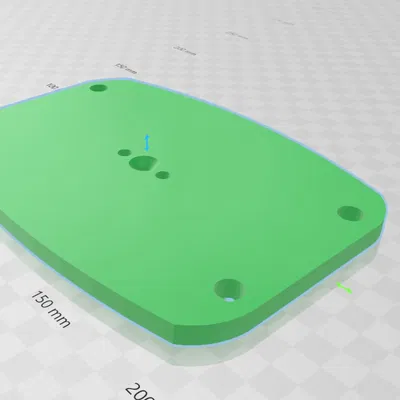 Bino Plate gắn thêm V5