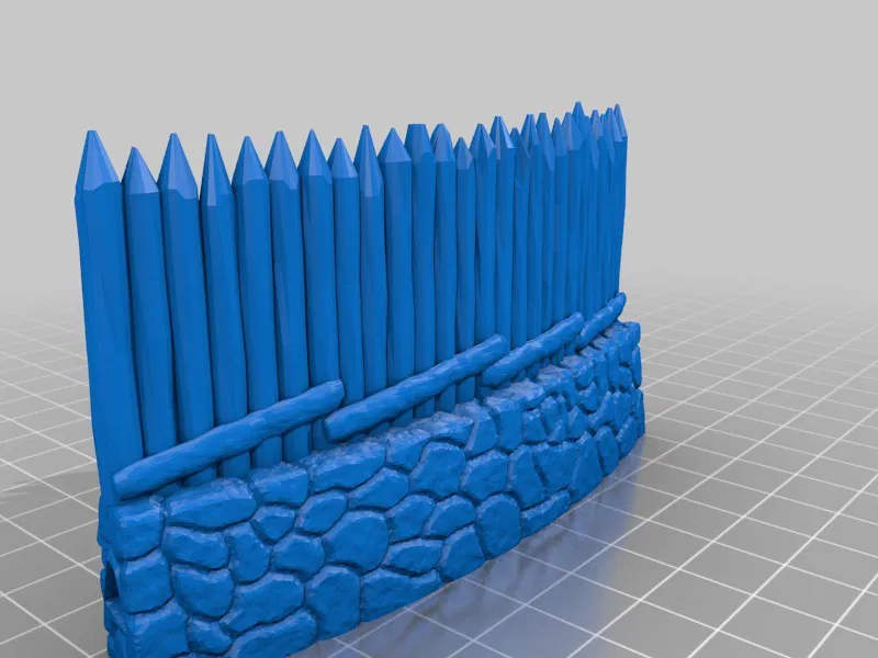 Fantasy viking palisade - Image 4