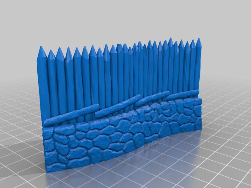 Fantasy viking palisade - Image 5
