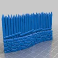 Fantasy viking palisade - Thumbnail 5