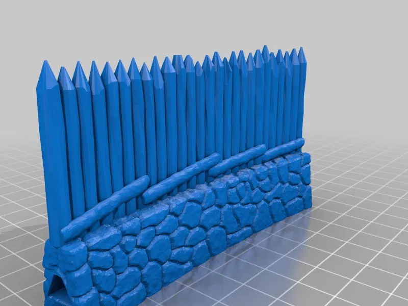 Fantasy viking palisade - Image 6