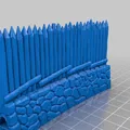 Fantasy viking palisade - Thumbnail 6