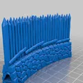 Fantasy viking palisade - Thumbnail 10