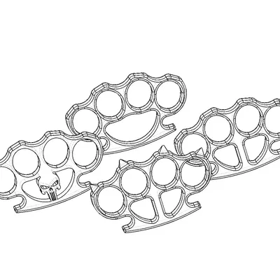 Mô Hình Knuckles 3D