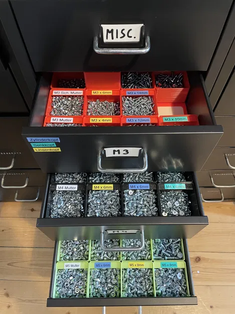 Hộp Sắp Xếp Cho Tủ IKEA Helmer - Image 1