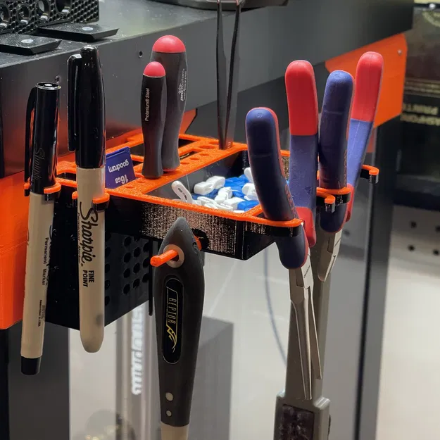 Giá đỡ dụng cụ có thể tháo rời cho Tủ LACK sử dụng Hệ thống Gắn MultiClip - Image 1