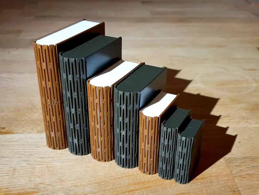 Hộp sách với bản lề sống - Image 1