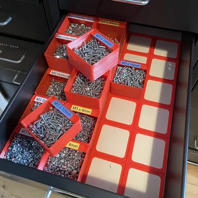 Hộp Sắp Xếp Cho Tủ IKEA Helmer