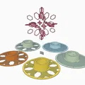 Bambu Lab Reusable Spool Holder Remix Four (Cập nhật) - Thumbnail 10