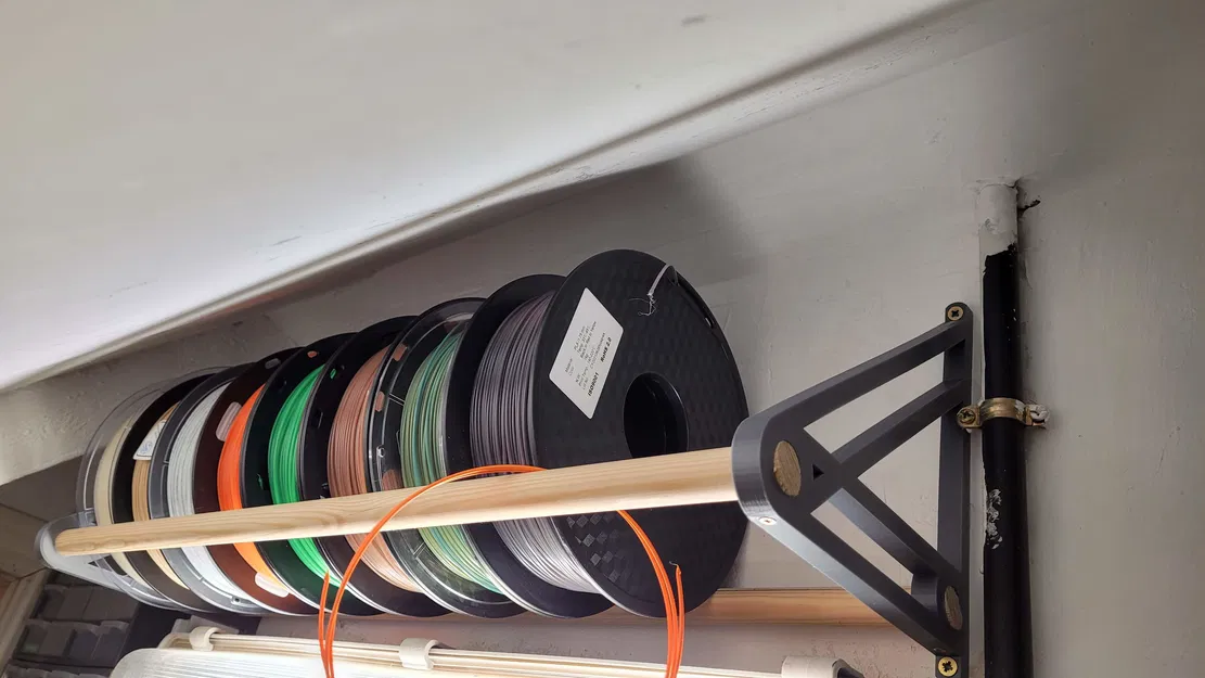 Giá đỡ cuộn sợi mô-đun - giá đỡ kệ đảo ngược - Image 1