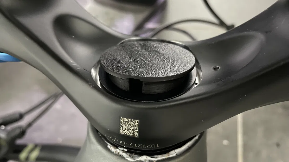 Giá đỡ APPLE AirTag Ø34 mm cho phuộc MTB - Image 1