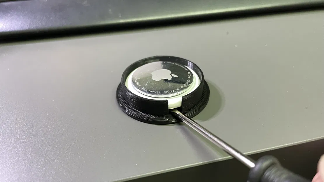 Giá đỡ APPLE AirTag Ø34 mm cho phuộc MTB - Image 2