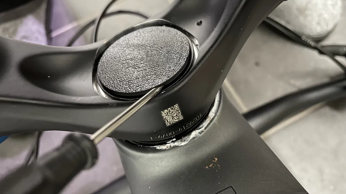 Giá đỡ APPLE AirTag Ø34 mm cho phuộc MTB - Image 3