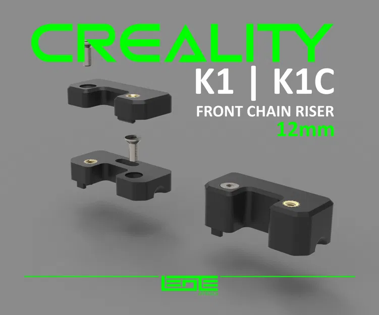 CREALITY K1 | K1C | K1SE - NÂNG XÍCH TRƯỚC [12mm] - Image 1