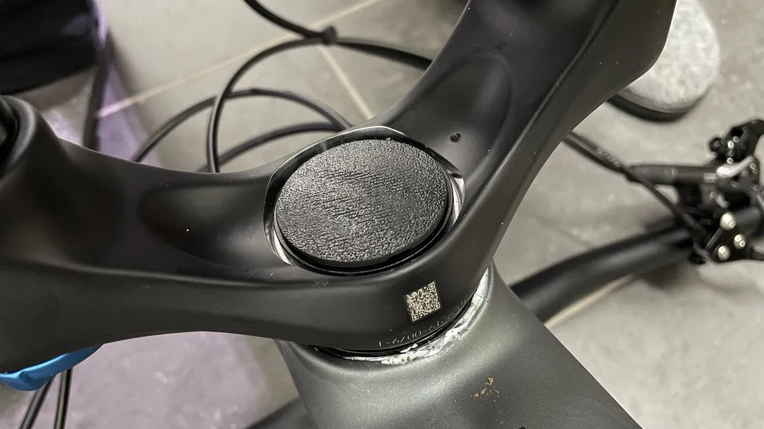 Giá đỡ APPLE AirTag Ø34 mm cho phuộc MTB - Image 4