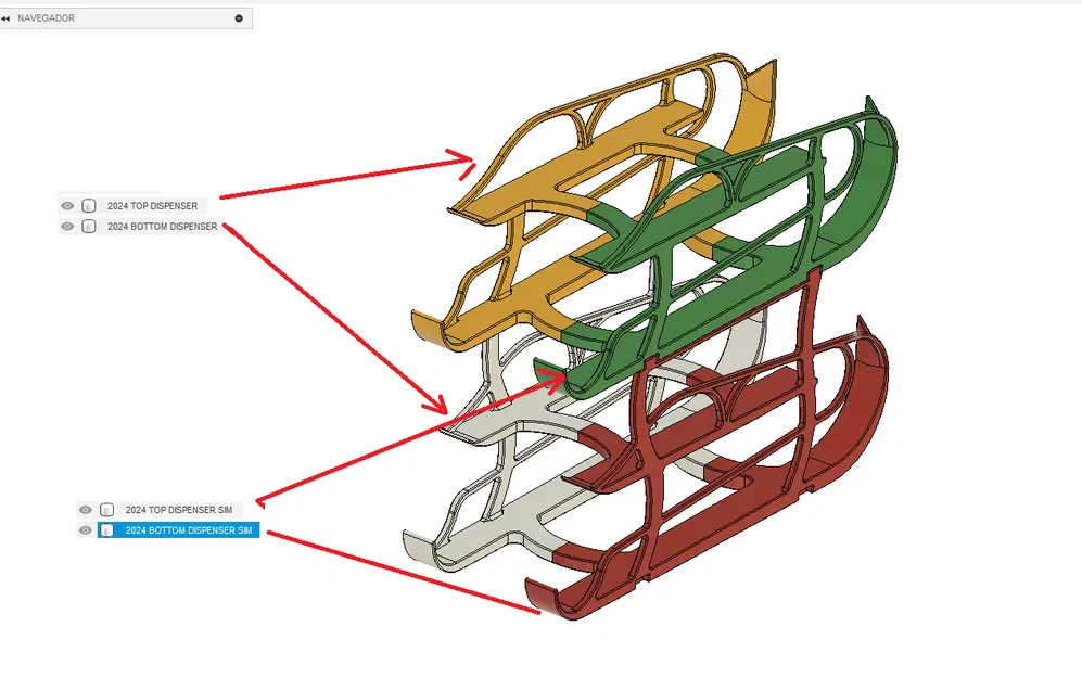 2024 Bộ phân phối đồ uống xoay xếp chồng - Image 6