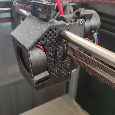 Nắp đầu phun im lặng Creality K1 (quạt 5015 hoặc 5020)