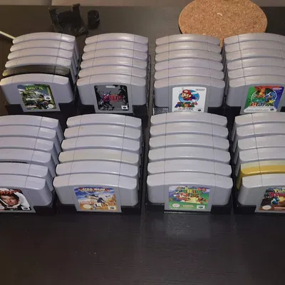 Khay Đựng Game Cartridge (Nhiều Hệ Máy/Máy Chơi Game Cầm Tay)