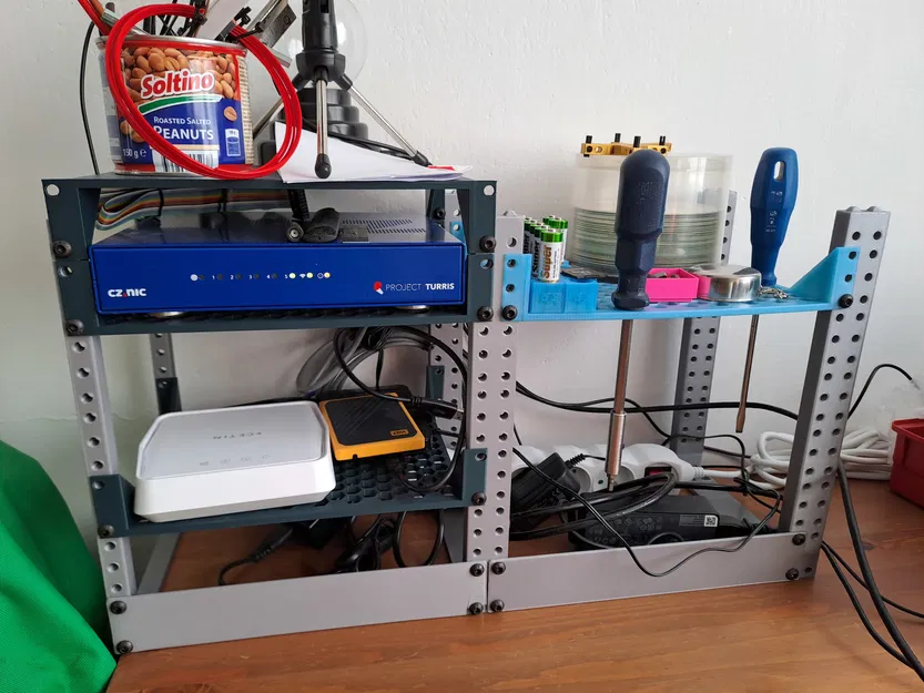 Tủ rack server 10 inch in 3D - Image 1