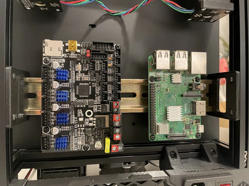 Hệ thống lắp bo mạch ray DIN cho Voron V0.1 V0.2 - Image 1